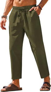 Men's Drawstring Casual Pants (6)