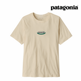 Patagonia Men '95 Oval Logo T-Shirt - Undyed Natural