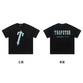 Trapstar short-sleeved T-shirt summer 2025 new letter print men and women casual loose round neck European and American trendy ins (16)