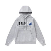 Trapstar autumn and winter casual sports suit hooded sweatshirt pants pullover simple letter drawstring top pants (3)