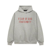 Fog autumn/winter hoodie, sweatpants, long pants with fleece hoodie, versatile letter essentials, loose and trendy ins top (15)