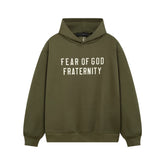 Fog autumn/winter hoodie, sweatpants, long pants with fleece hoodie, versatile letter essentials, loose and trendy ins top (13)