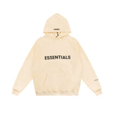 Fog autumn/winter hoodie, sweatpants, long pants with fleece hoodie, versatile letter essentials, loose and trendy ins top (28)