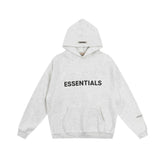 Fog autumn/winter hoodie, sweatpants, long pants with fleece hoodie, versatile letter essentials, loose and trendy ins top (32)