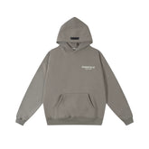 Fog autumn/winter hoodie, sweatpants, long pants with fleece hoodie, versatile letter essentials, loose and trendy ins top (42)