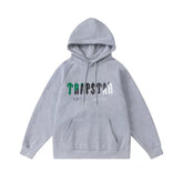 Trapstar autumn and winter casual sports suit hooded sweatshirt pants pullover simple letter drawstring top pants (15)
