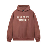 Fog autumn/winter hoodie, sweatpants, long pants with fleece hoodie, versatile letter essentials, loose and trendy ins top (17)