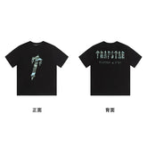 Trapstar short-sleeved T-shirt summer 2025 new letter print men and women casual loose round neck European and American trendy ins (8)