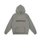 Fog autumn/winter hoodie, sweatpants, long pants with fleece hoodie, versatile letter essentials, loose and trendy ins top (30)