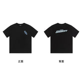 Trapstar short-sleeved T-shirt summer 2025 new letter print men and women casual loose round neck European and American trendy ins (5)