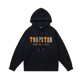 Trapstar autumn and winter casual sports suit hooded sweatshirt pants pullover simple letter drawstring top pants (9)