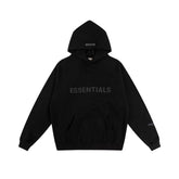Fog autumn/winter hoodie, sweatpants, long pants with fleece hoodie, versatile letter essentials, loose and trendy ins top (31)