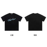 Trapstar short-sleeved T-shirt summer 2025 new letter print men and women casual loose round neck European and American trendy ins (29)