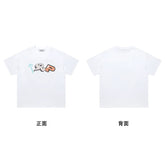 Trapstar short-sleeved T-shirt summer 2025 new letter print men and women casual loose round neck European and American trendy ins (35)