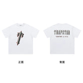 Trapstar short-sleeved T-shirt summer 2025 new letter print men and women casual loose round neck European and American trendy ins (20)