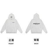Fog autumn/winter hoodie, sweatpants, long pants with fleece hoodie, versatile letter essentials, loose and trendy ins top (38)