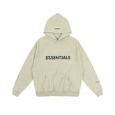 Fog autumn/winter hoodie, sweatpants, long pants with fleece hoodie, versatile letter essentials, loose and trendy ins top (33)