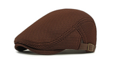 Men’s Breathable Mesh Flat Cap (13)