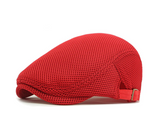 Men’s Breathable Mesh Flat Cap (17)