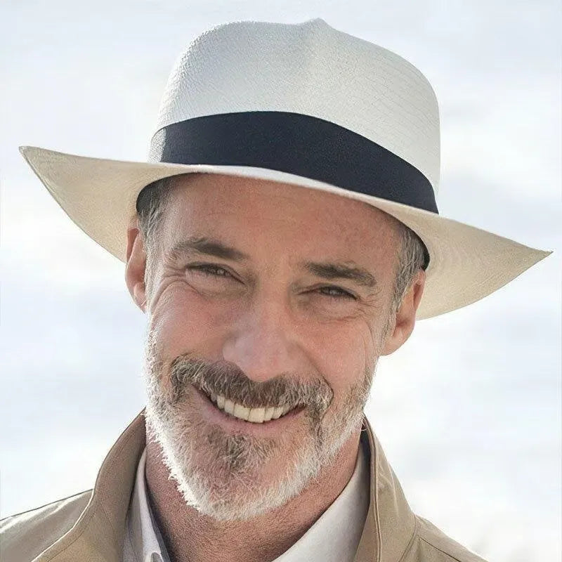 Classic Panama-Style Straw Hat