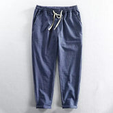 Men’s Striped Drawstring Casual Pants (1)