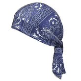 Unisex Paisley Tie-Back Sports Cap (1)