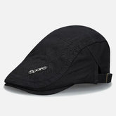 Men’s Classic Flat Cap Breathable Adjustable Hat (3)
