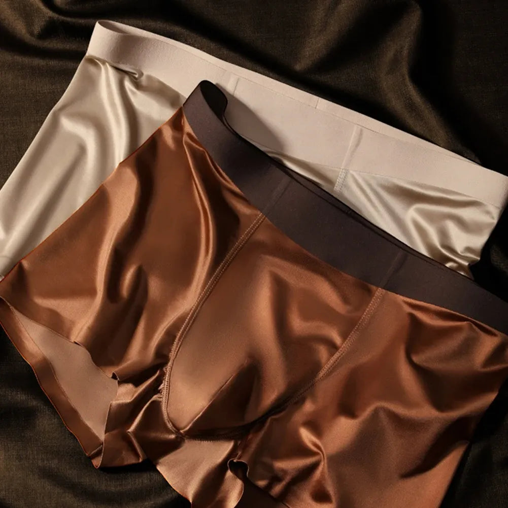 Men’s Silky Soft Stretch Boxer Briefs (4)