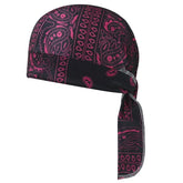 Unisex Paisley Tie-Back Sports Cap (6)