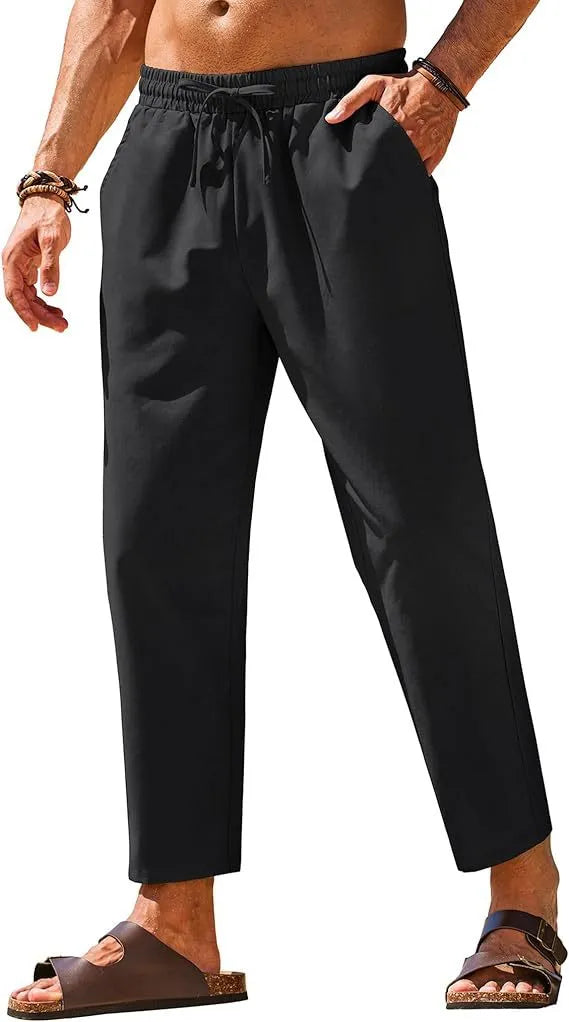 Men's Drawstring Casual Pants (6)