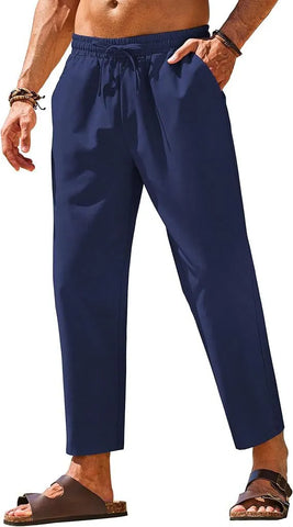 Men's Drawstring Casual Pants (6)