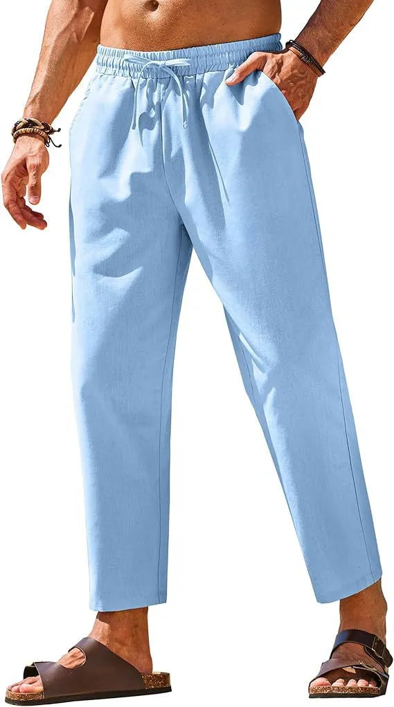 Men's Drawstring Casual Pants (7)