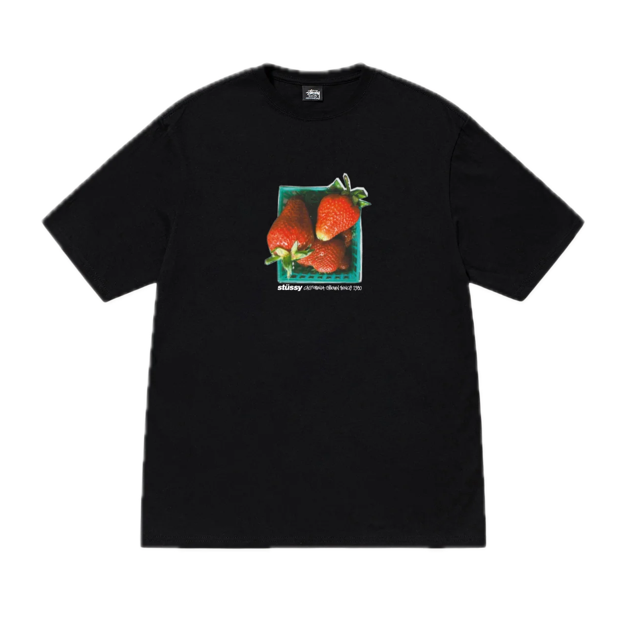 Stussy Berries Tee - Black