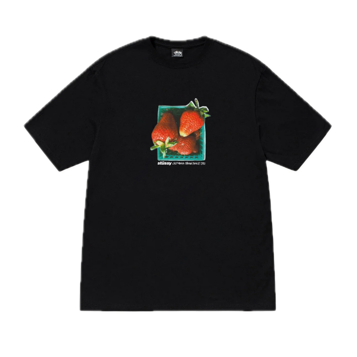 Stussy Berries Tee - Black