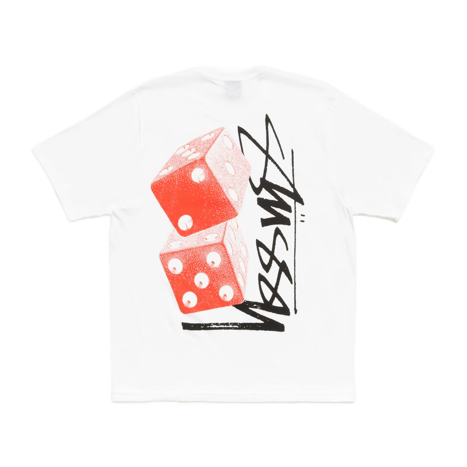 Stussy Tall Dice Tee - White