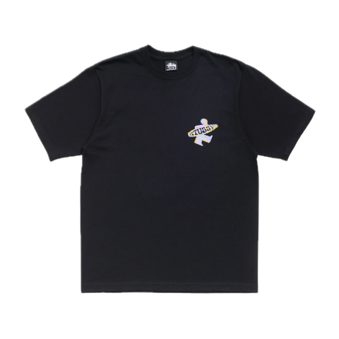 Stussy Dot Surf Tee - Black