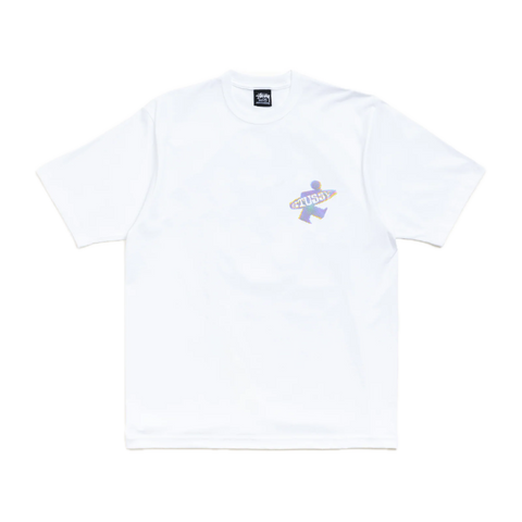 Stussy Dot Surf Tee - White
