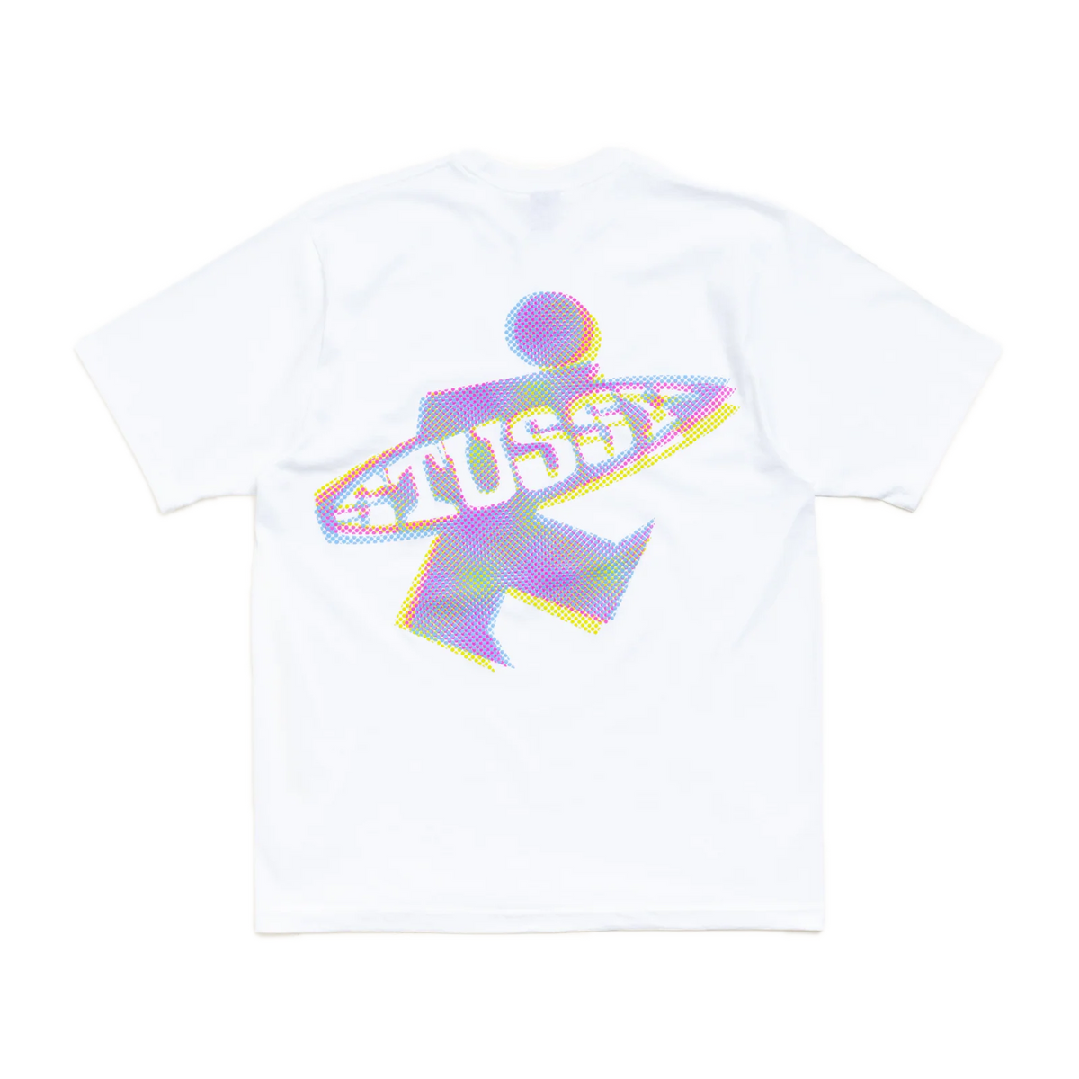 Stussy Dot Surf Tee - White