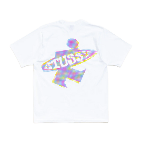 Stussy Dot Surf Tee - White