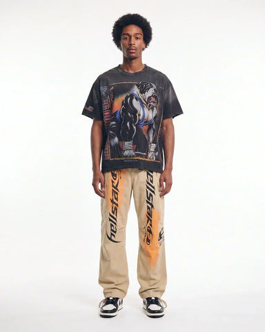 Hellstar Spray Paint Studio Cargos