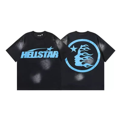 Hellstar Studios Classic Gel Tee Black/Blue