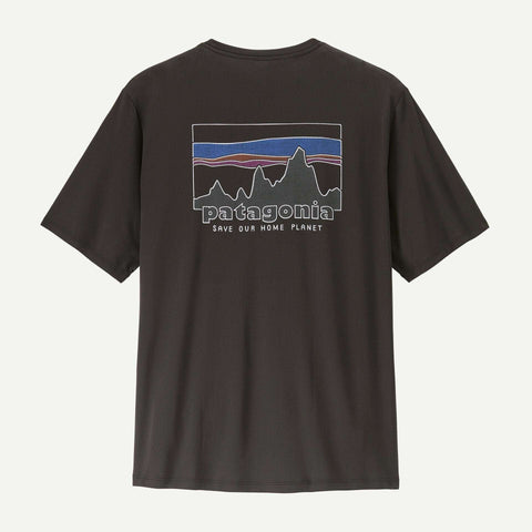 Patagonia Men Capilene® Cool Daily Shirt - '73 Skyline - Black