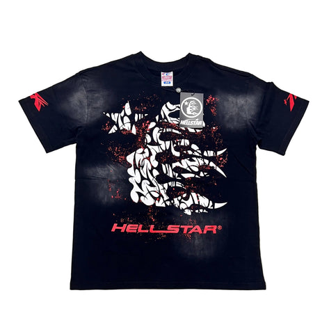 Hellstar Vintage Black Graphic T-Shirt