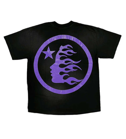 Hellstar Sport Logo Gel Tee Black/Purple