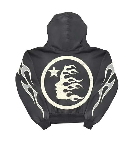 Hellstar Sport Logo Hoodie Black