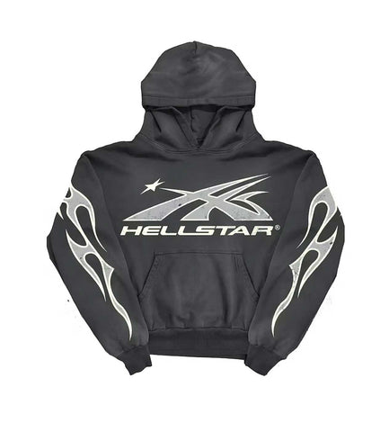 Hellstar Sport Logo Hoodie Black