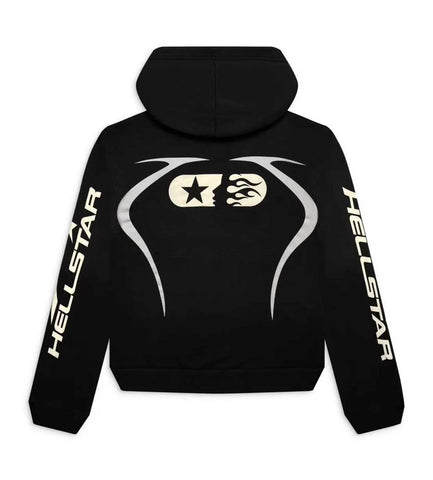 Hellstar Sports Jet Black Hoodie