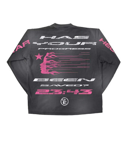 Hellstar Studios QR Code Christ Long Sleeve L/S Tee Black