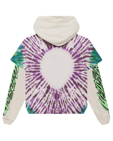 Hellstar Tie Dye Zip Up Hoodie