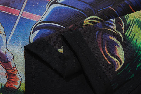 Majestik “Gridiron Eagle” Graphic Tee